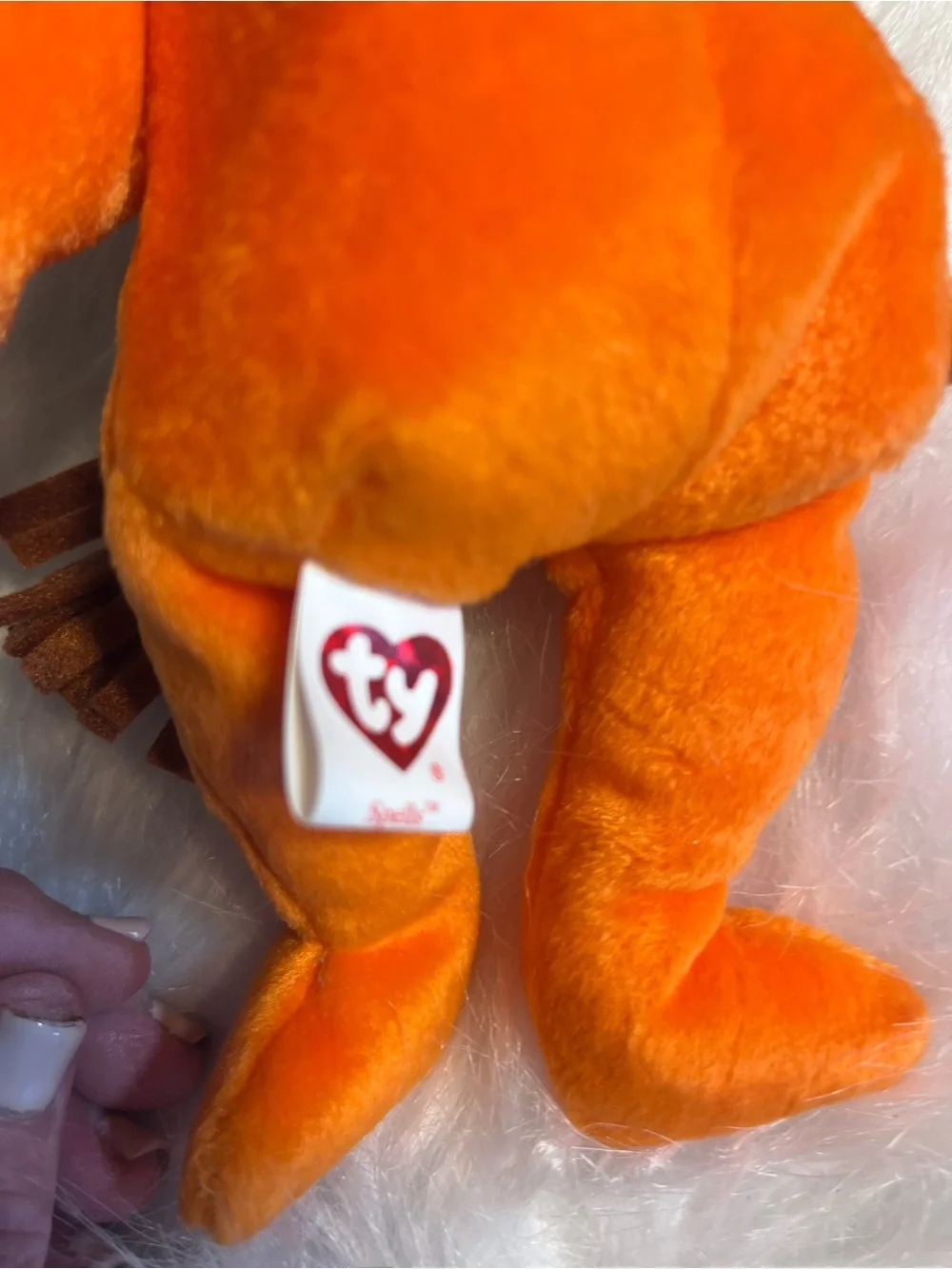 Ty Beanie Babies Bear “Spells” 2006.